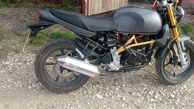 Motoland scrambler 250 итоги сезона, пробег 830км. смотреть онлайн