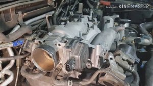 Как Снять Выпускной Коллектор с Mitsubishi PAJERO 3 3.5 GDI