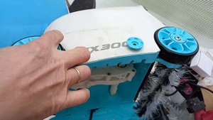 Ремонт привода щеток робота ZX300 Intex