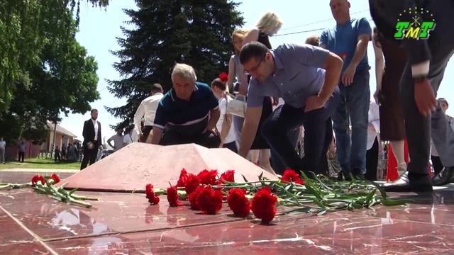Траурные мероприятия к началу Великой Отечественной войны прошли в Тахтамукае