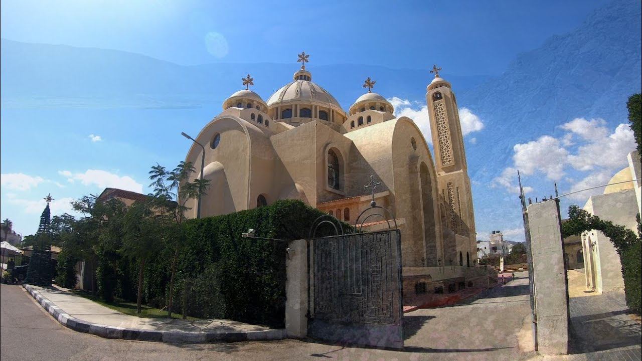 Шарм-Эль-Шейх. Коптская Православная Церковь всех ангелов (Небожителей) «Ас-Самаиюн» (28.02.2021г.)