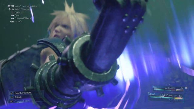 Final Fantasy 7 Remake (Buster Sword) Cloud Solo Hard Mode/No Materia Sephiroth #finalfantasy7remak