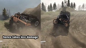 Spintires Mudrunner Hummer H2 6x6 vs Mercedes G65 6x6