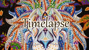 Таймлапс: Алмазный лев (Арт терапия)