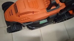 ГАЗОНОКОСИЛКА Black+ Decker ОБЗОР 1400W Стоимость 7400 р