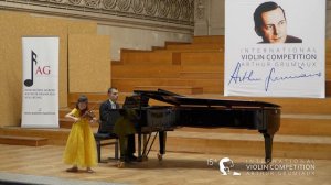 Grumiaux International Violin Competition 2023,  final round