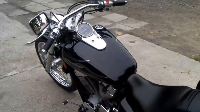 HONDA Shadow Spirit VT750 custom model 2007 смотреть онлайн