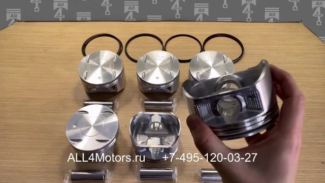 Поршень с кольцами Mitsubishi Pajero, Montero, Shogun 3.8 бензин 6G75 Все для Моторов ALL4Motors