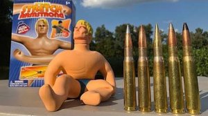 .50 калибр vs Стретча Армстронга|50 BMG vs Stretch Armstrong