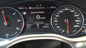 Audi A6 3.0 TDI 245 PS vs. 3.0 BiTDI 313 PS - Launch Control Acceleration Sound 0-100 km/h | APEX