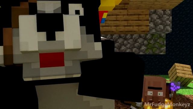 Annoying Villagers 39 - Minecraft Animation смотреть онлайн