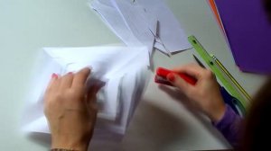 Как сделать Объемную Снежинку из бумаги поэтапно 3D снижинки за 5 минут