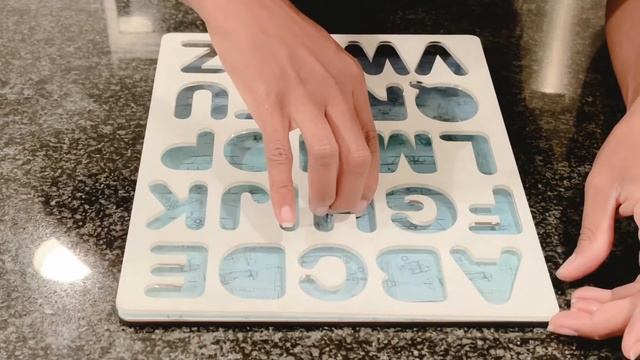 How to Make an ABC Puzzle Board | Acrylic & Wood Decor