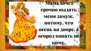 Позитив! Юмор! Осень не повод для грусти! Улыбнитесь, девчонки!