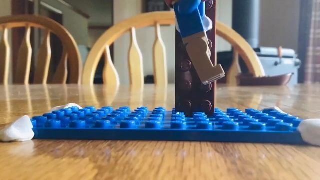 LEGO ANIMATION for the dinner table… #lego #stopmotion #legoanimation