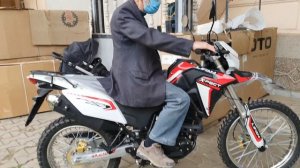 LIFAN LF250GY-3 "XPECT-250" занизили подвеску под водителя ростом 165см.