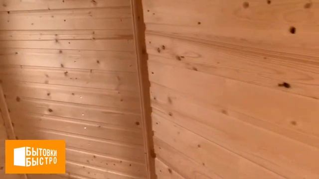 ДАЧНАЯ БЫТОВКА С САНУЗЛОМ В ТАМБУРЕ БД-00 7х2,3м // Бытовки-быстро.рф смотреть онлайн