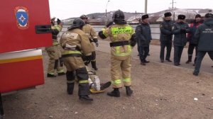 Ежегодные региональные соревнования по ликвидации последствий ДТП прошли в Чите