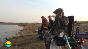 Рыбалка на Фидер Весной. Водохранилище.