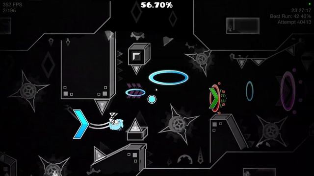 Firework 88% (102,000 attempts, 14-100) | Geometry Dash смотреть онлайн