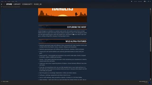 Upcoming Game - Sunset Rangers смотреть онлайн