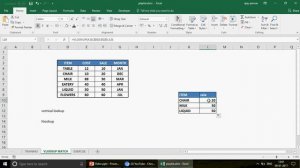 Learn Excel -Video 475- Use of VLOOKUP & MATCH