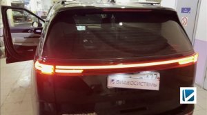 Замена штатного заднего фонаря / Газовые упоры капота в Kia Carnival 2020+