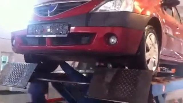 Диагностика ходовой Dacia Logan смотреть онлайн
