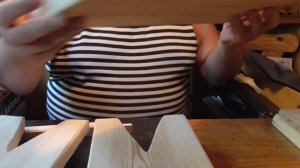 Скамейка деревянная низкая. Своими руками