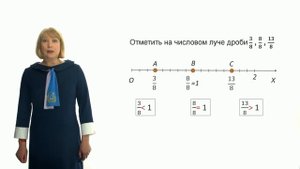 Открытый урок: Средняя школа. 5 класс. Обыкновенные дроби.