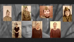 "Вдовы России". исполняет Народный ансамбль песни и танца "Ургы". Кижингинский район.