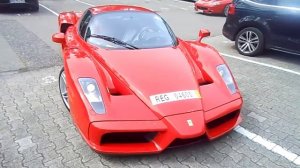 Ferrari Enzo Ferrari Start-up and Sound at Ferrari Racing Days Hockenheimring 2013