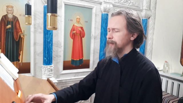 ХРИСТОС ВОСКРЕСЕ ЗНАМЕННЫМ РАСПЕВОМ