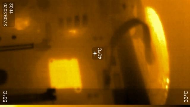 RTX 3080 MSI Ventus 3X -съемка тепловизором . Наглядный пример как греется память - Thermal Imaging смотреть онлайн