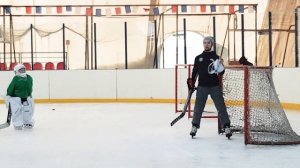 Как правильно отбивать шайбу клюшкой