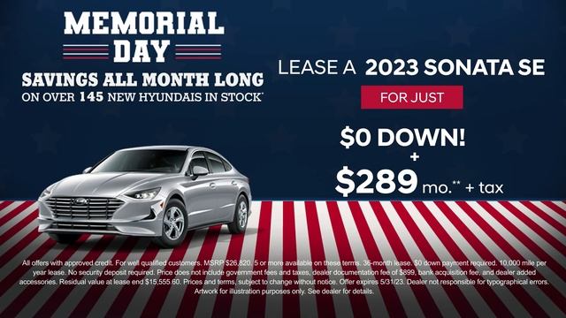Memorial Day Savings on a New 2023 Sonata SE at Delray Hyundai смотреть онлайн