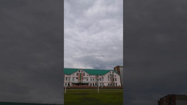 Полёт на радиоуправляемой модели самолёте