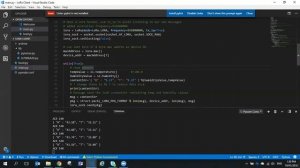 Pycom Lopy and Pysense LoRa client logging IOT temperature data via LoRa gateway