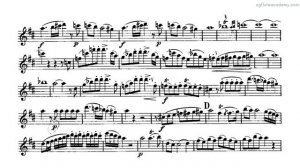 W. A. Mozart – Flute Quartet in D Major, K. 285: I. Allegro ♩= 120 (Fast) Piano Accompaniment