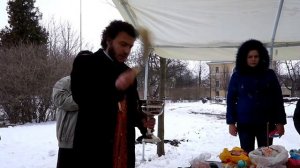 Пасха. Освящение куличей и яиц на Пасху.