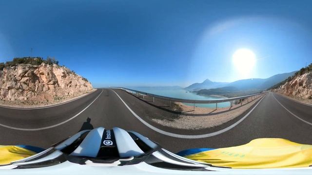 Virtual Cycling in VR 360 Video | Bike Ride in Eğirdir / TURKEY | 5K