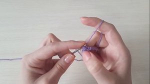 Как вязать столбик без накида для левшей