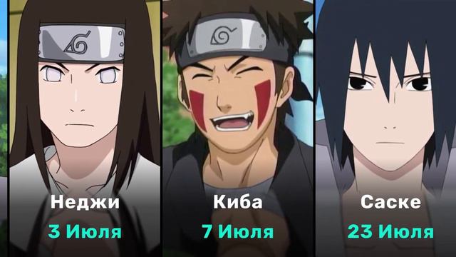 Когда у Обито др? Дни Рождения персонажей из Наруто смотреть онлайн