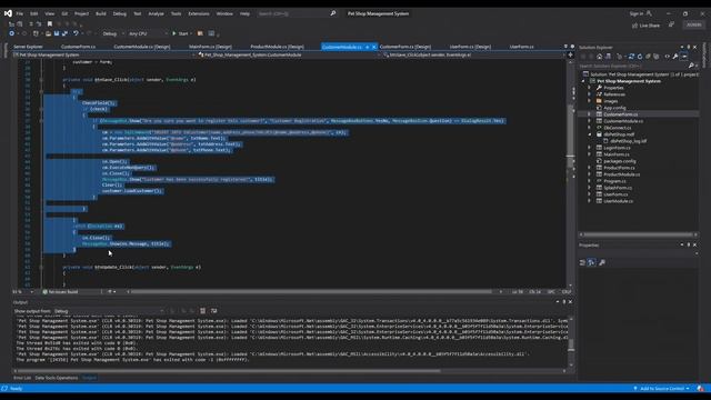 C# Full Project Tutorial Pet Shop Management System in single video(C#.Net and SQL Database Server)