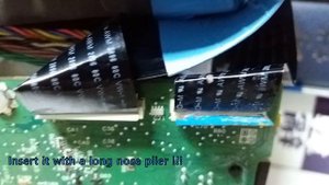 Fixing FFP CABLE CONNECTOR(SUMITOMO -M RU AWM 2896 80C VW-1 For HP Printer)