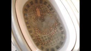 Чистка золота в ультразвуковой ванне