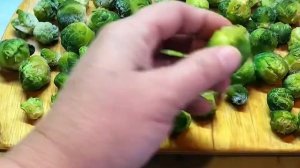 Заморозка брюссельской капусты на зиму шариками