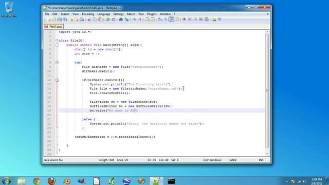 Learn Java in Hindi 58 Buffered Reader and Buffered Writer learning java смотреть онлайн