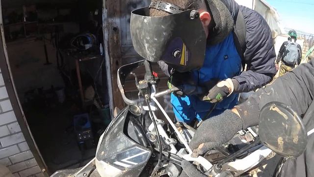 Loncin LX300 порвався руль смотреть онлайн