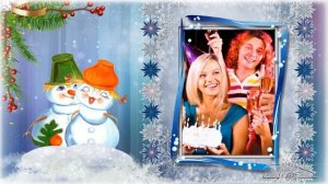 Новогодние зарисовки.  Фотозаменяемый проект ProShow Producer